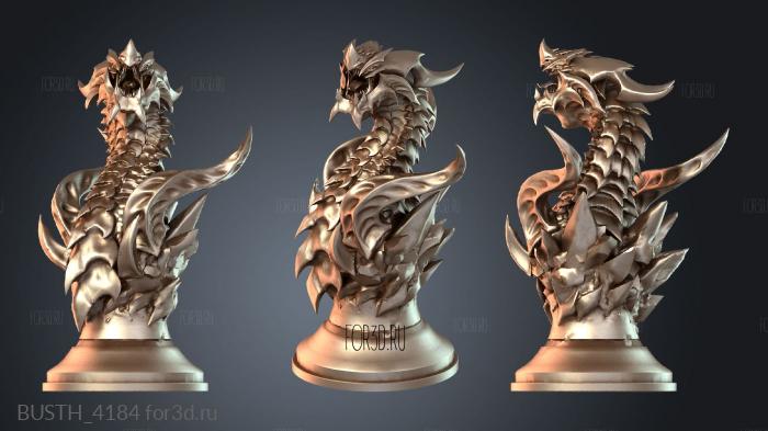 BUSTH_4184 3d stl модель для ЧПУ