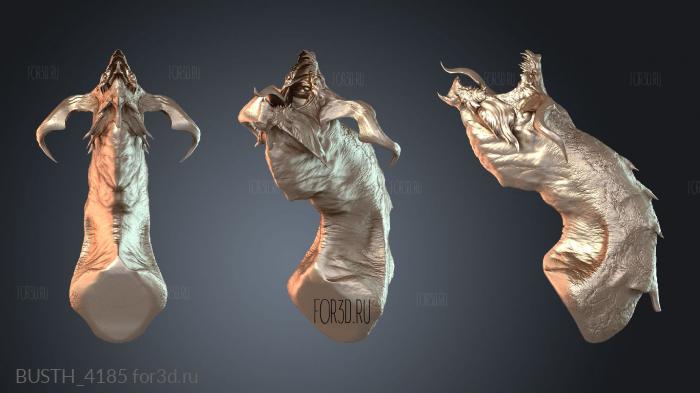 BUSTH_4185 3d stl модель для ЧПУ