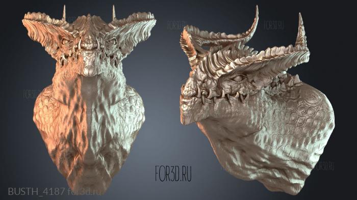 BUSTH_4187 3d stl модель для ЧПУ
