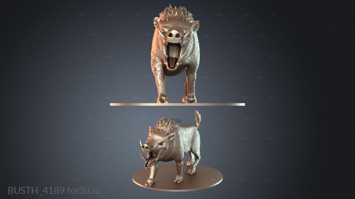 BUSTH_4189 3d stl модель для ЧПУ