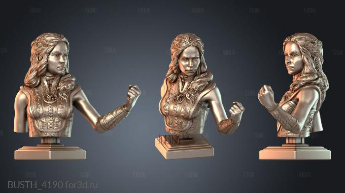BUSTH_4190 3d stl модель для ЧПУ