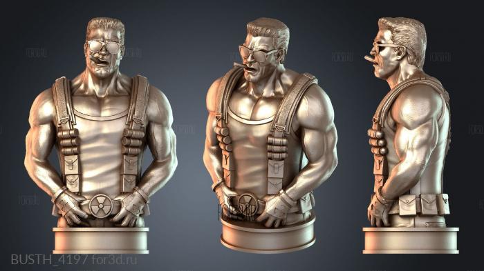 BUSTH_4197 3d stl модель для ЧПУ