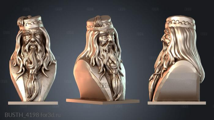 BUSTH_4198 3d stl модель для ЧПУ