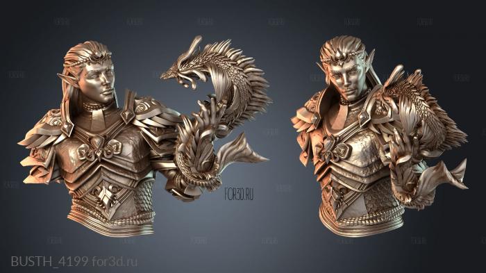 BUSTH_4199 3d stl модель для ЧПУ