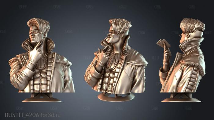 BUSTH_4206 3d stl модель для ЧПУ