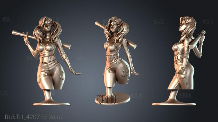 BUSTH_4207 3d stl модель для ЧПУ