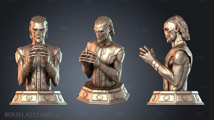 BUSTH_4212 3d stl модель для ЧПУ