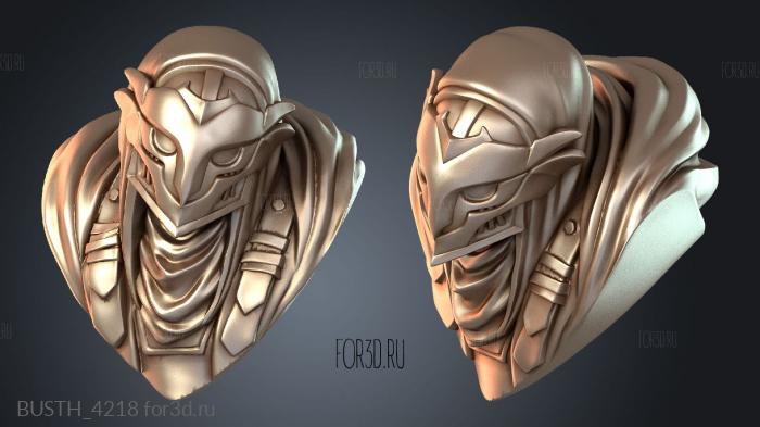 BUSTH_4218 3d stl модель для ЧПУ