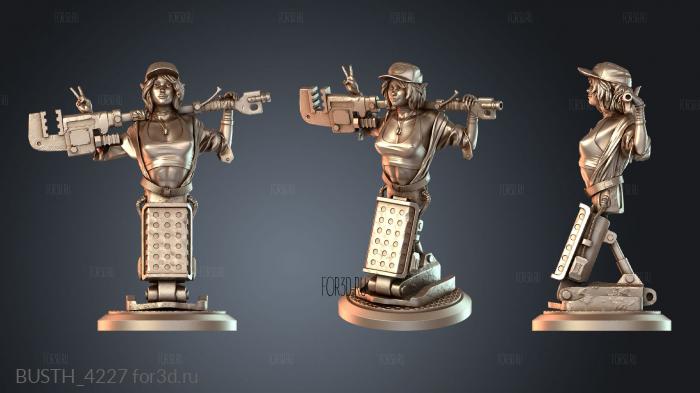 BUSTH_4227 3d stl модель для ЧПУ