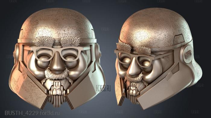 BUSTH_4229 3d stl модель для ЧПУ