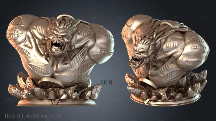 BUSTH_4233 3d stl модель для ЧПУ