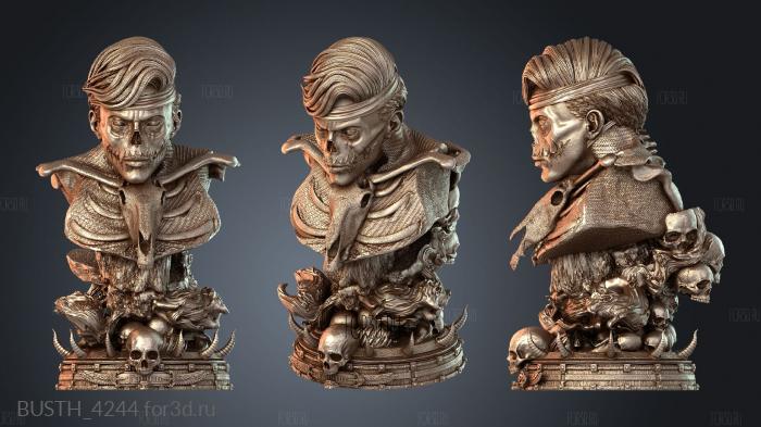 BUSTH_4244 3d stl модель для ЧПУ