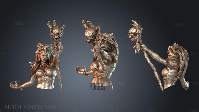 BUSTH_4247 3d stl модель для ЧПУ