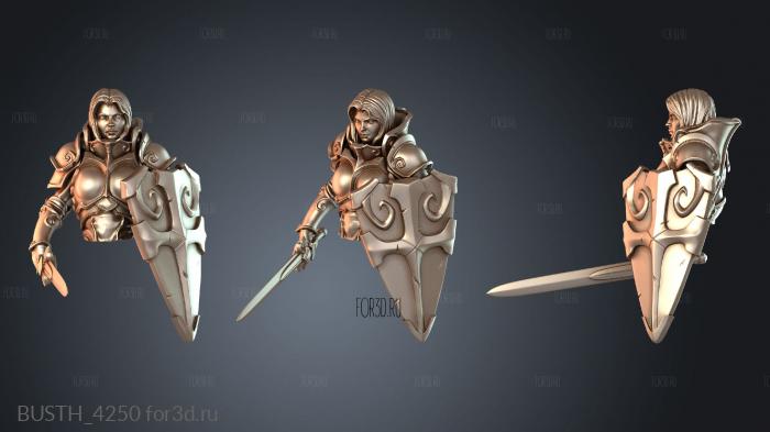 BUSTH_4250 3d stl модель для ЧПУ