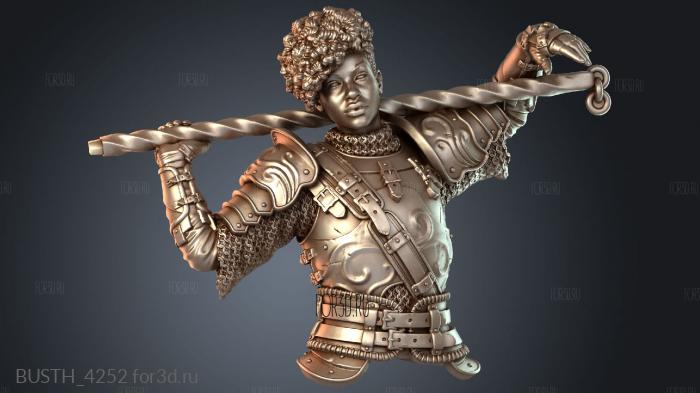 BUSTH_4252 3d stl модель для ЧПУ