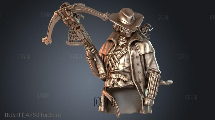 BUSTH_4253 3d stl модель для ЧПУ
