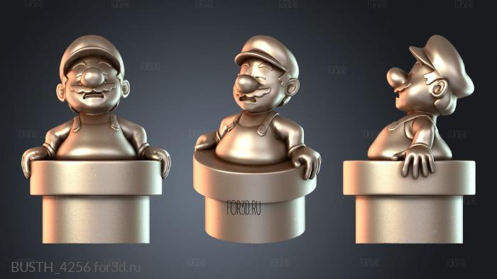 BUSTH_4256 3d stl модель для ЧПУ