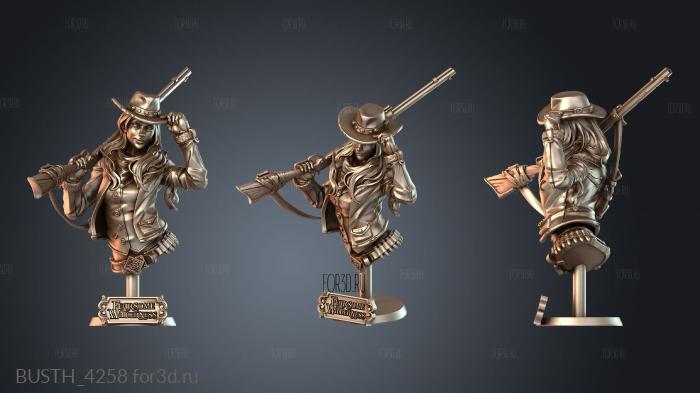 BUSTH_4258 3d stl модель для ЧПУ
