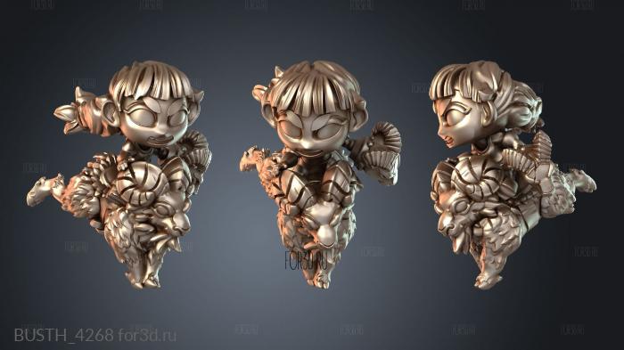 BUSTH_4268 3d stl модель для ЧПУ
