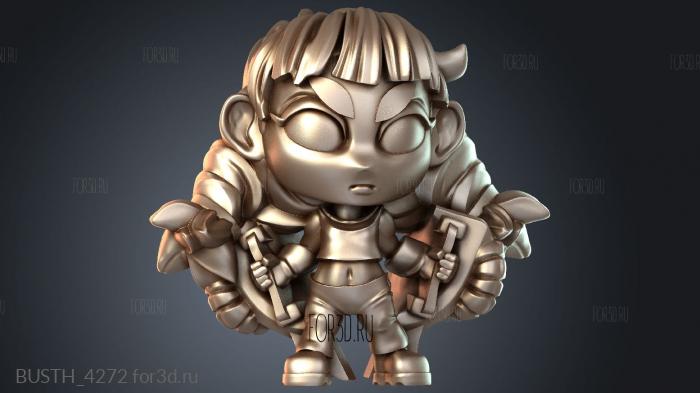 BUSTH_4272 3d stl модель для ЧПУ