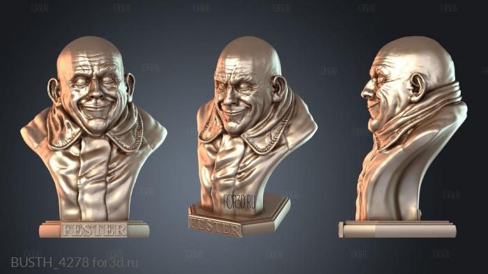BUSTH_4278 3d stl модель для ЧПУ