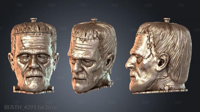 BUSTH_4291 3d stl модель для ЧПУ