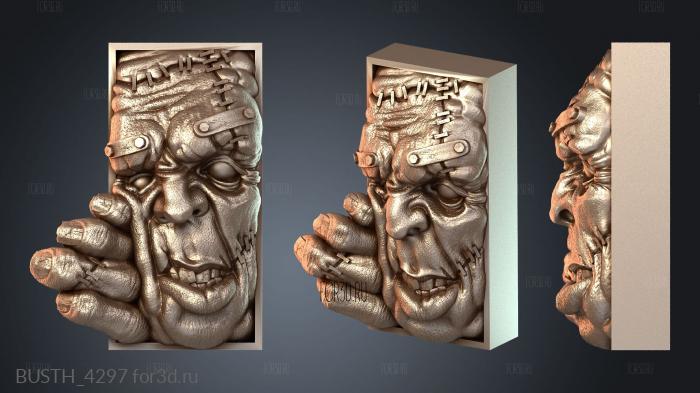 BUSTH_4297 3d stl модель для ЧПУ
