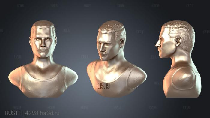 BUSTH_4298 3d stl модель для ЧПУ