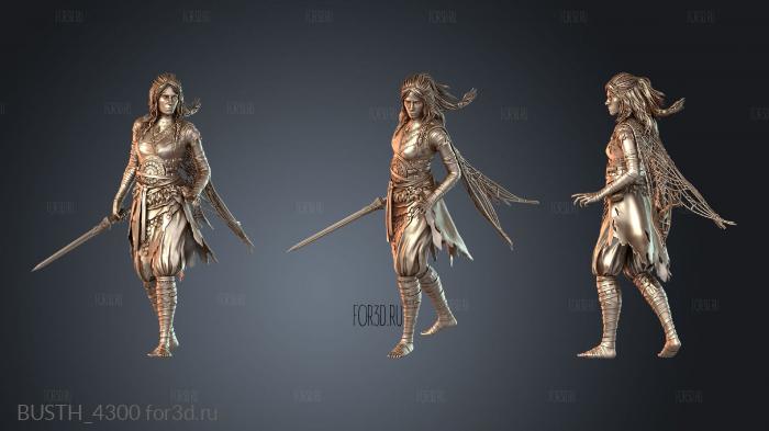 BUSTH_4300 3d stl модель для ЧПУ