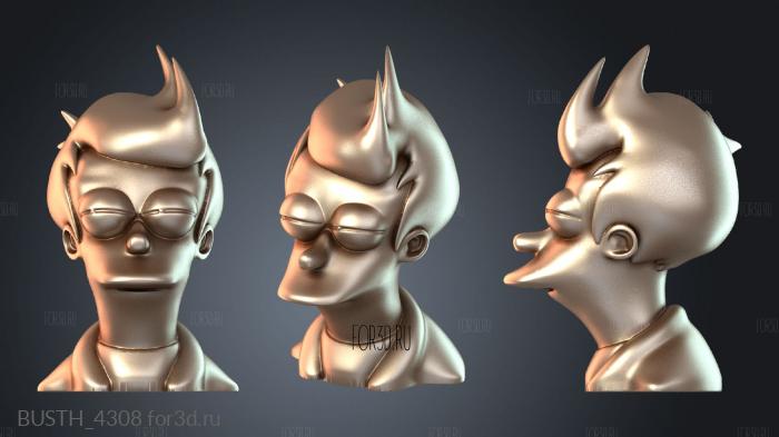 BUSTH_4308 3d stl модель для ЧПУ