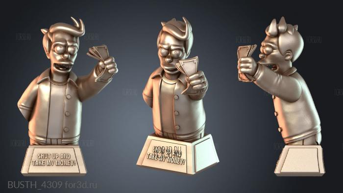BUSTH_4309 3d stl модель для ЧПУ
