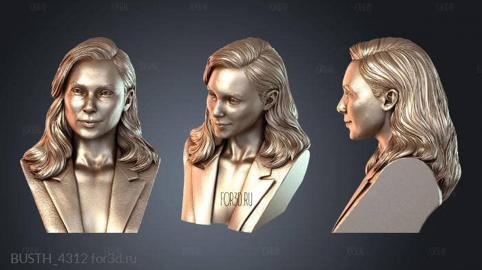 BUSTH_4312 3d stl модель для ЧПУ