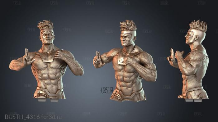 BUSTH_4316 3d stl модель для ЧПУ