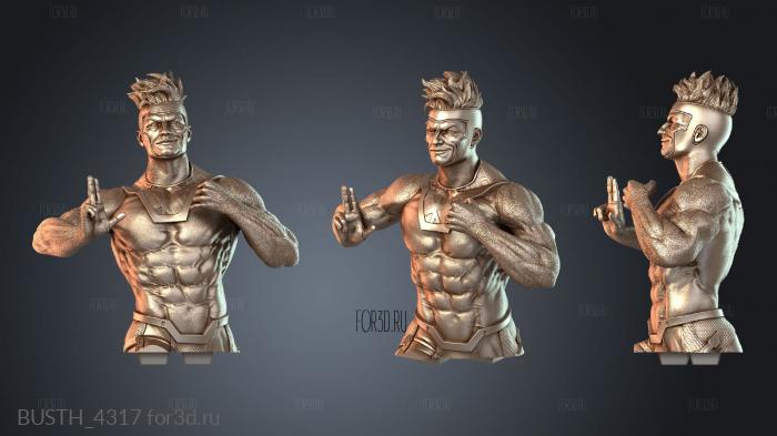 BUSTH_4317 3d stl модель для ЧПУ
