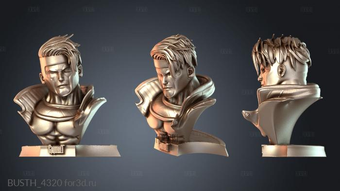 BUSTH_4320 3d stl модель для ЧПУ