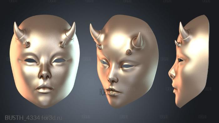 BUSTH_4334 3d stl модель для ЧПУ
