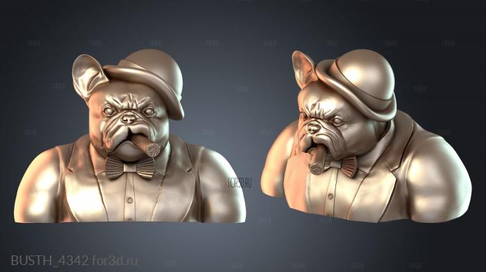 BUSTH_4342 3d stl модель для ЧПУ