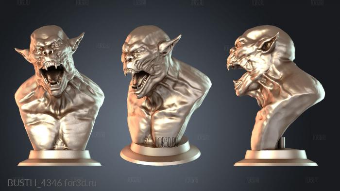 BUSTH_4346 3d stl модель для ЧПУ