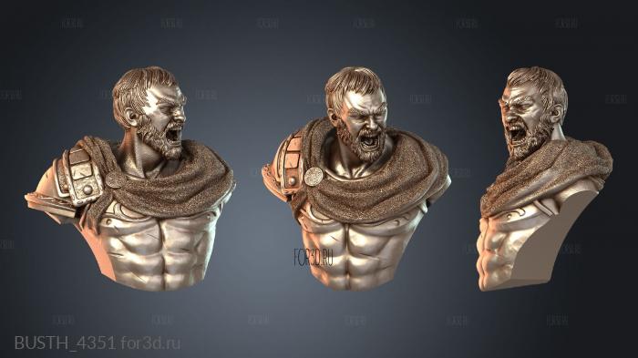 BUSTH_4351 3d stl модель для ЧПУ