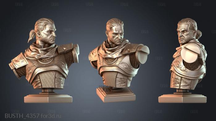 BUSTH_4357 3d stl модель для ЧПУ