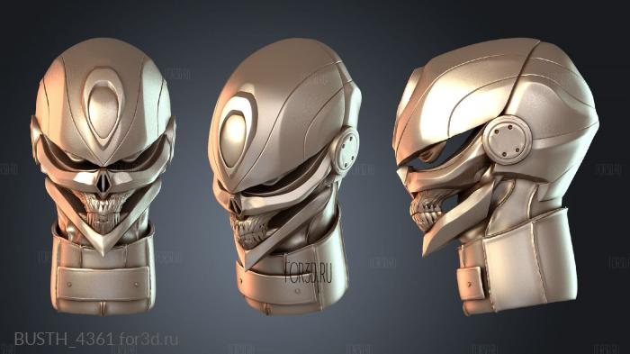 BUSTH_4361 3d stl модель для ЧПУ