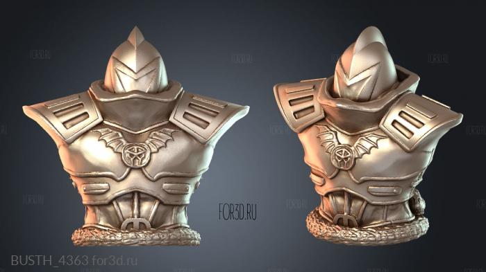 BUSTH_4363 3d stl модель для ЧПУ