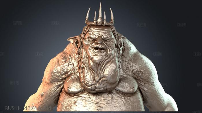 BUSTH_4374 3d stl модель для ЧПУ