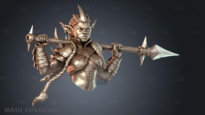 BUSTH_4376 3d stl модель для ЧПУ