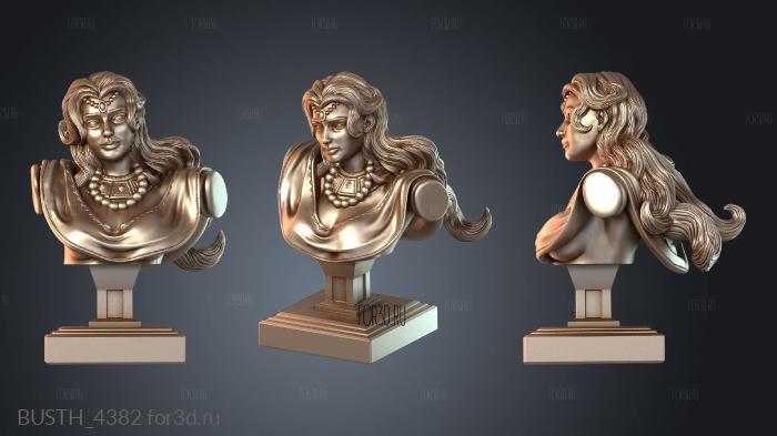 BUSTH_4382 3d stl модель для ЧПУ