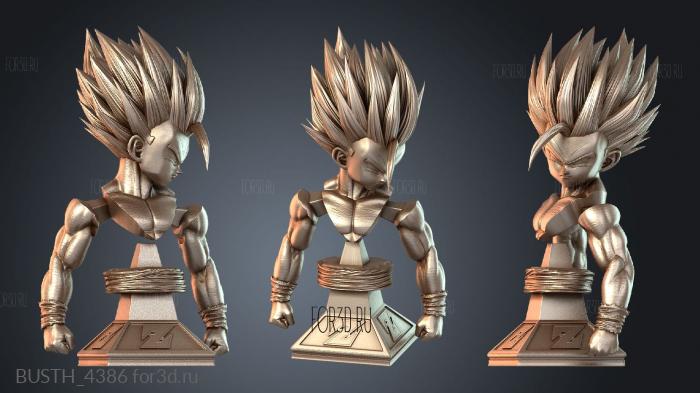 BUSTH_4386 3d stl модель для ЧПУ