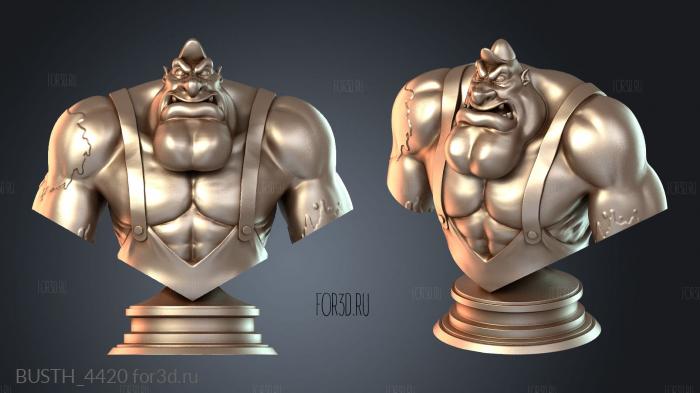 BUSTH_4420 3d stl модель для ЧПУ