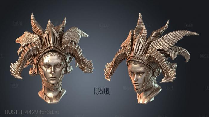 BUSTH_4429 3d stl модель для ЧПУ