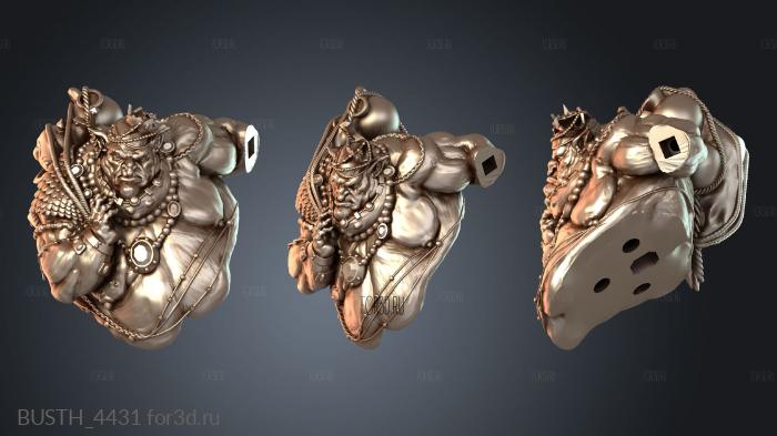 BUSTH_4431 3d stl модель для ЧПУ