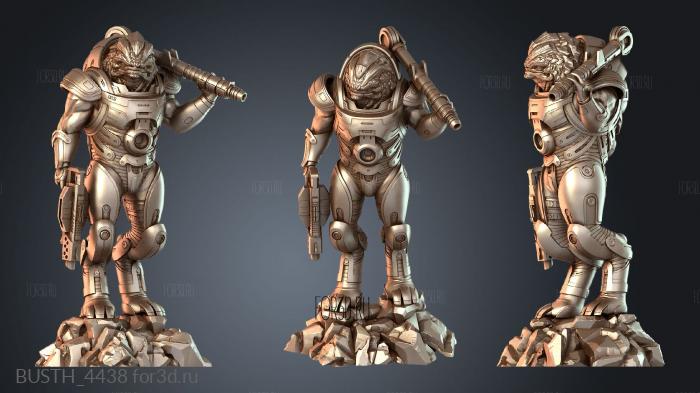 BUSTH_4438 3d stl модель для ЧПУ